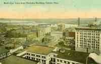 Toledo, Ohio, USA - Bird's Eye View from Nicholas Building, Toledo, Ohio.
