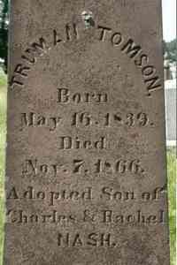 Truman TOMSON - Grave
