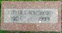 Esther E TOWNE - Grave