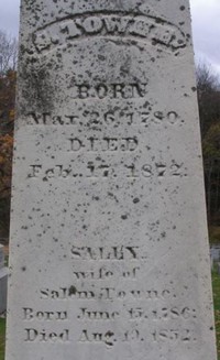 Salem TOWNE - Grave