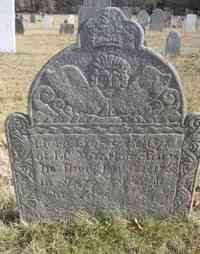 Winslow TRACY - Grave  Inscription: Here lies ye body of Mr. Winslow Tracy he died Jan. 22 1768 in ye 79th year of his age