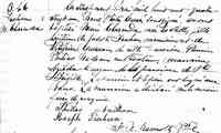 Marie Clarinda "Clara" TRAHAN - Baptism