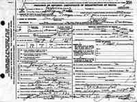 Donalda Marie TRAHAN - Name: Donalda Des Rosins Death Date: 2 Oct 1936 Death County or District: Nipissing Death State: Ontario Death Country: Canada Age: 58 Gender: F