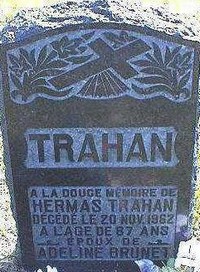 Adaline BRUNET - Grave