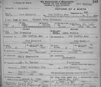 Gladys Lena TREMBLAY - Birth