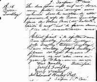 Pierre TREMBLAY - 1912 Death