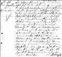 Alphonsine LIVERNOIS - 1861 marriage