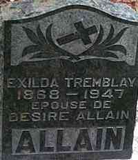 Exilda Marie TREMBLAY - Grave