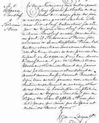 Philomene ST PIERRE - 1855 marriage