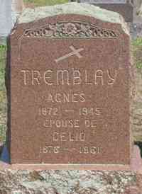 Agnes DUBE - Grave