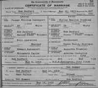 Elrise TREMBLAY - 1919 marriage