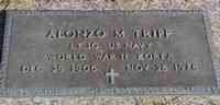 Alonzo Morgan TRIPP - Grave