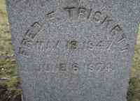 Fred F. TRISKETT - Grave