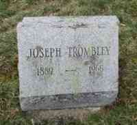 Joseph Francis TROMBLEY - Grave