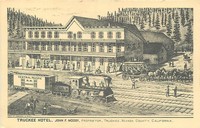 Truckee, California, USA - Truckee, California, USA - Truckee Hotel, 1869