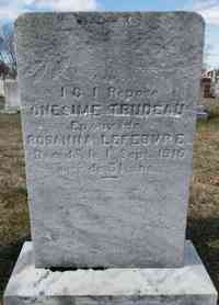 Onesime TRUDEAU - Grave
