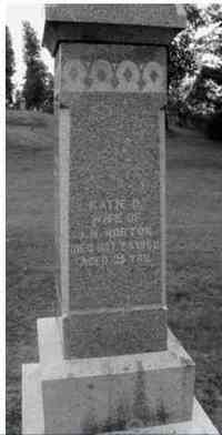 Catherine D "Kate" TRUE - Grave Lane Cemetery, East Poland, Maine