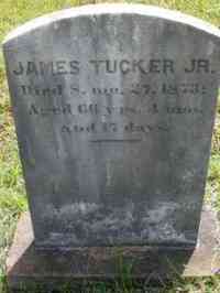James TUCKER - Grave