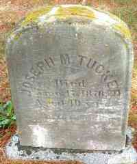 Joseph Mosher TUCKER - Grave