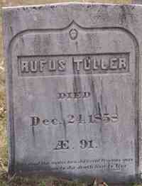 Rufus TULLER - Grave