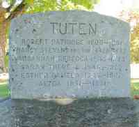 Robert Partridge TUTEN - Grave