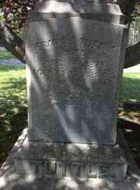 Francis Jr. TUTTLE - Grave