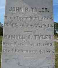John Brown TYLER - Grave