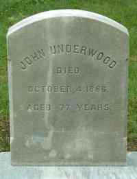 John UNDERWOOD - Grave