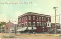 Union, New York, USA - Corner Main and Nanticoke Streets, Union, N.Y.
