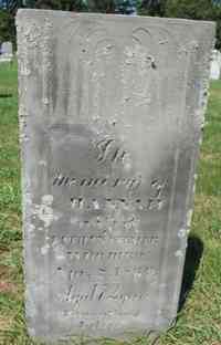Hannah UNKNOWN - Grave