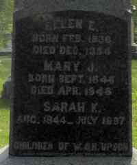 Ellen UPSON - Grave