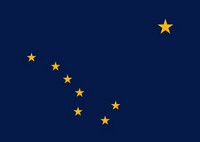 Alaska, USA - Flag of Alaska
Adopted May 2, 1927