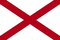Alabama, USA - Flag of Alabama
Adopted February 16, 1895