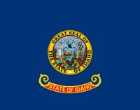 Idaho, USA - Flag of Idaho
Adopted March 12, 1907