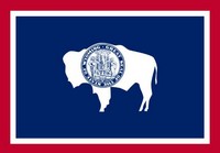 Wyoming, USA - Flag of Wyoming
Adopted January 31, 1917