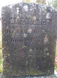 Amzi VANCE - Grave