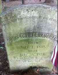 Christopher VAUGHAN - Grave