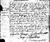 Marie-Anne VILLENEUVE - 1706 marriage