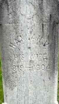 Hannah VINCENT - Grave