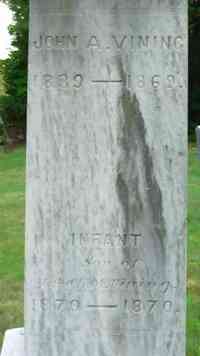 John A. VINING - Grave