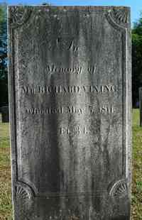 Richard VINING - Grave
