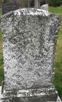 Henry VOGEL - Grave - Pittsfield Cemetery - Pilgrims Rest section - top right near relocated graves