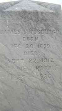 James S VOSBURGH - Grave