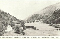 Bridgewater, Vermont, USA - Sherburne Valley Looking North, W. Bridgewater, Vt.
