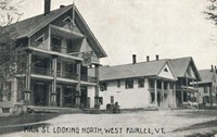 West Fairlee, Vermont, USA - Main St. Looking North