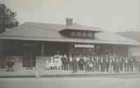Pawlet, Vermont, USA - Railroad Station, West Pawlet, Vt.