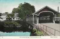 Swanzey, New Hampshire, USA - Swanzey, New Hampshire, USA - Old Covered Bridge, West Swanzey