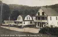 Topsham, Vermont, USA - L. P. Hight Store and Residence, W. Topsham, Vt., 1919