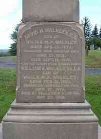 David H. WALKLEY - Grave
