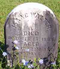 Isaac WALTER - Grave